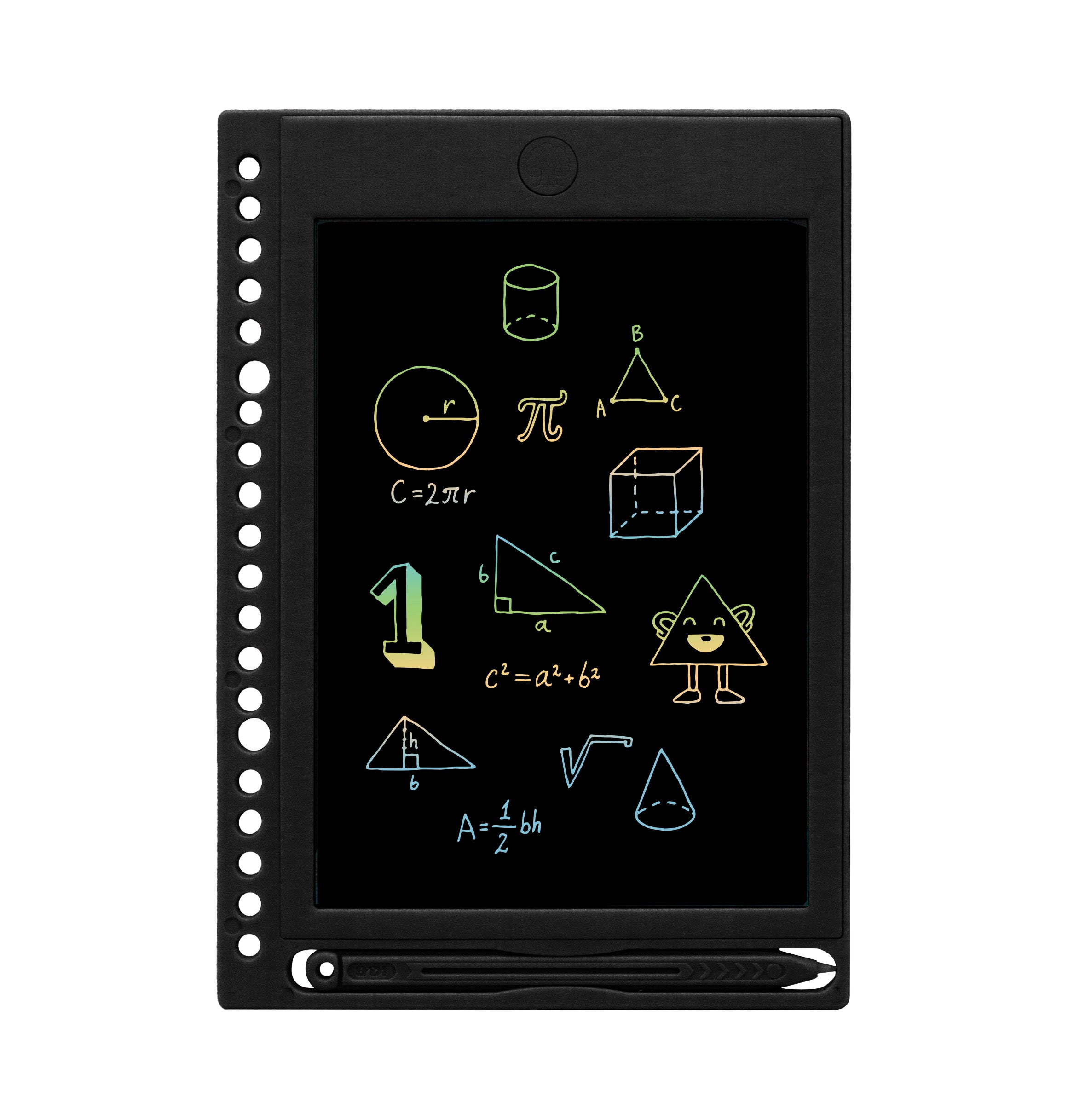 LCD Drawing Pad with Binder insert holes